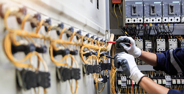Professional Electrician technician working in Oconto Falls, WI